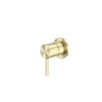 Nero Zen Ss316L Shower Mixer Brushed Gold