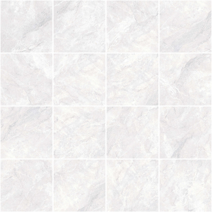 Xia 600x600 Honed Flora White Stone Look Tiles Tilemall