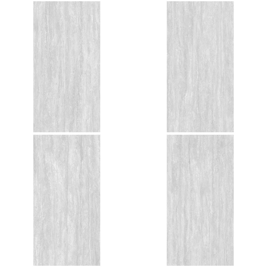 Ankara Travertine Vein Cut 1500x750 Matt Grey Travertine Look Tiles Dongpeng
