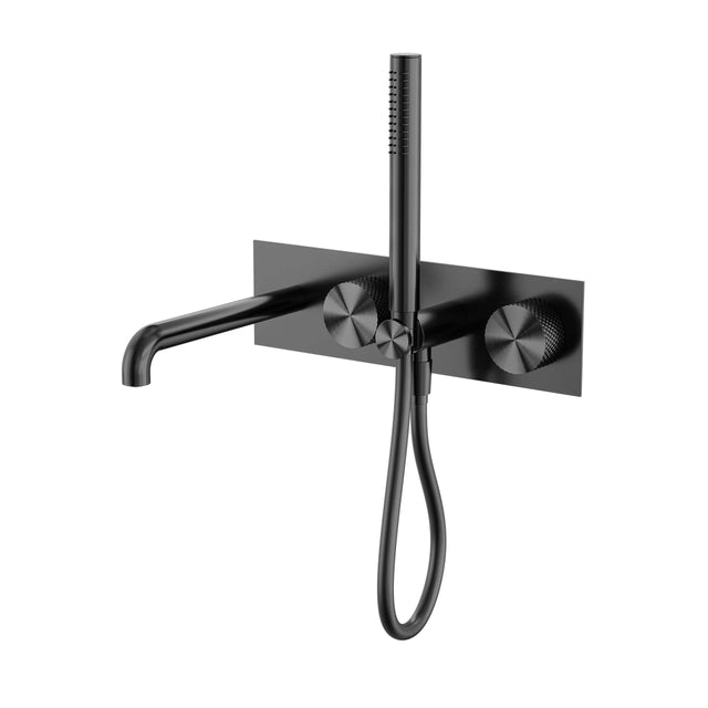 Nero Opal Progressive Shower System With Spout 230mm Graphite Shower Nero Default Title