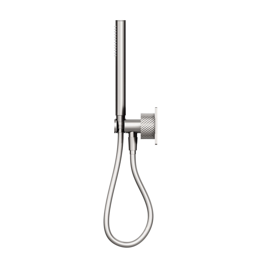 Nero Opal Progressive Shower System Brushed Nickel Shower Nero