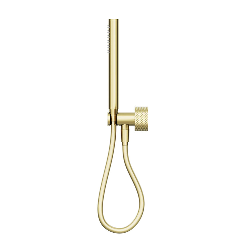 Nero Opal Progressive Shower System Separate Plate Brushed Gold Shower Nero