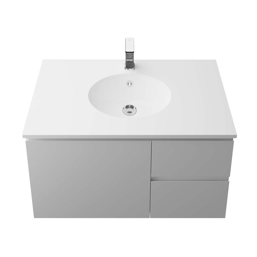 Amara Undermount Basin 450mm Gloss White Bathroom Basin Timberline
