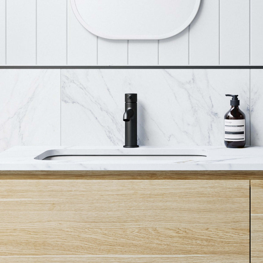 Bodhi Undermount Basin 540mm Gloss White Bathroom Basin Timberline