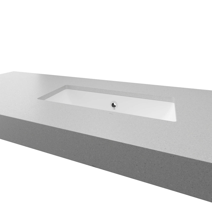 Ruby Undermount Basin 530mm Gloss White Bathroom Basin Timberline