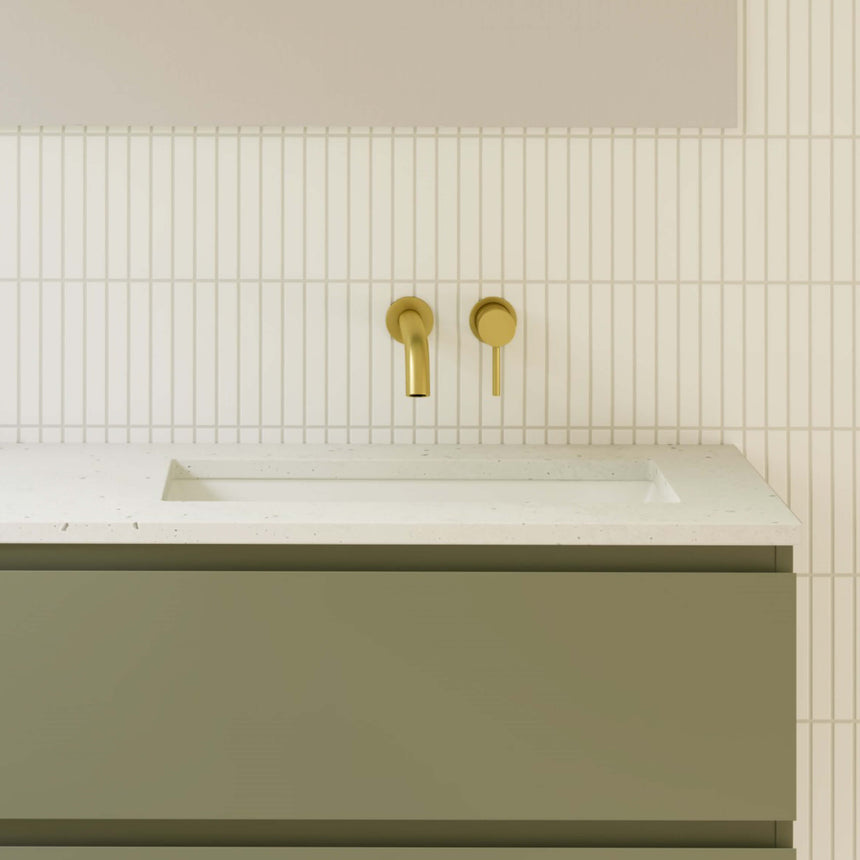 Ruby Undermount Basin 530mm Gloss White Bathroom Basin Timberline