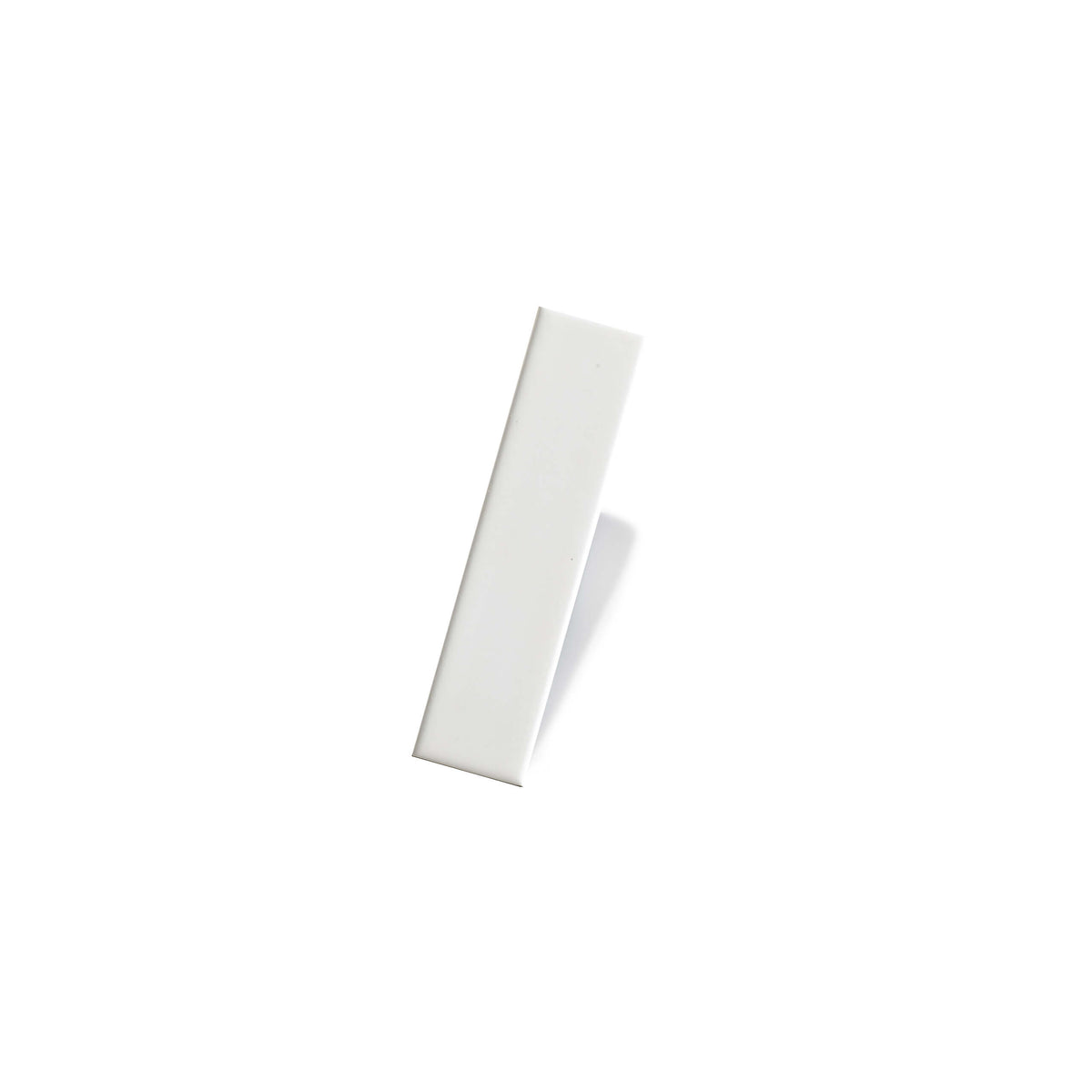 Pequeno 50x200mm satin white ceramic subway tile by Tilemall with matte finish