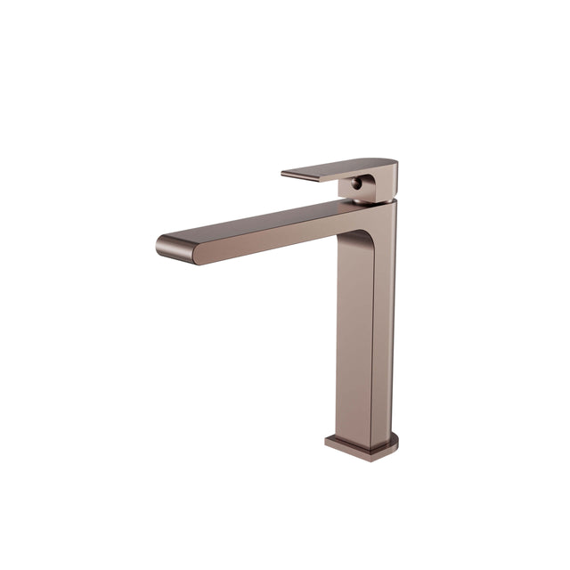 Nero Bianca Mid Tall Basin Mixer Brushed Bronze Tapware Nero Default Title
