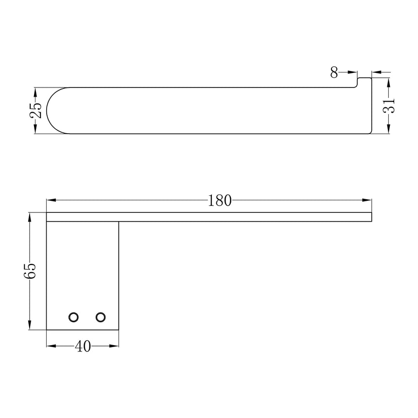 Nero Bianca Toilet Roll Holder Brushed Bronze Bathroom Accessories Nero