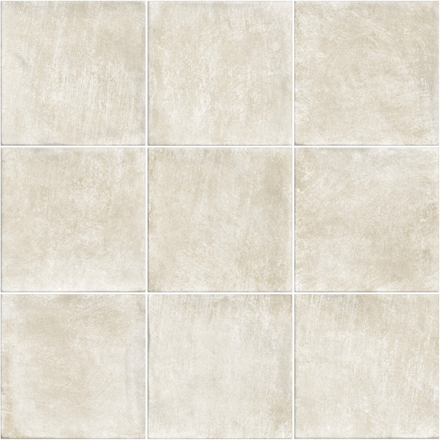 Antiquity 150x150 Matt Almond Encaustic Look Tiles Tilemall