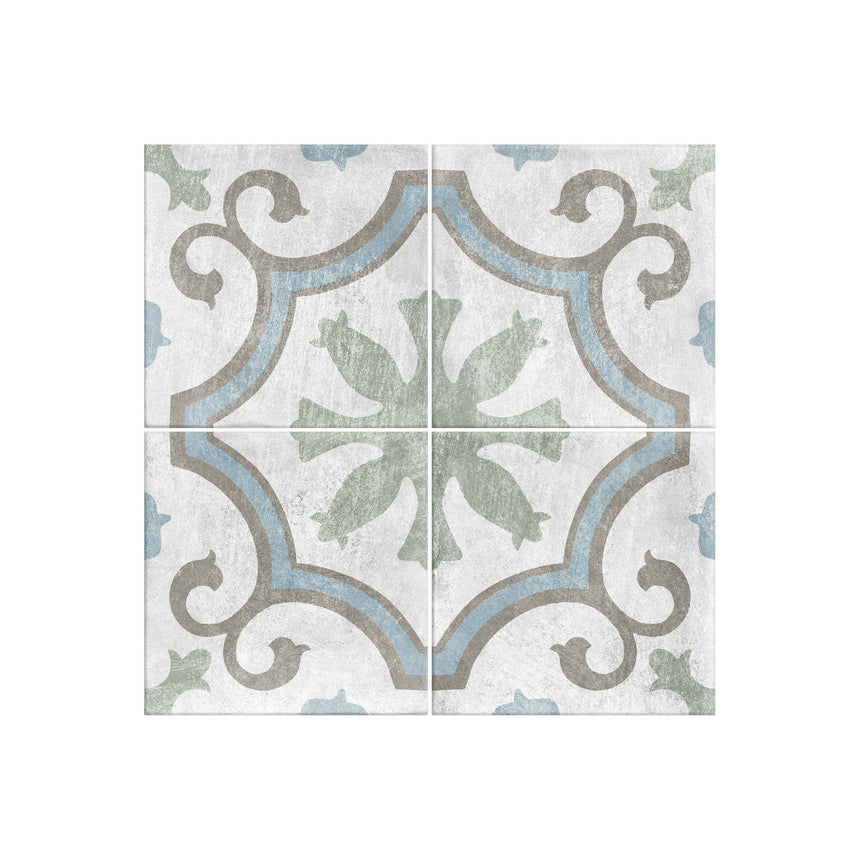 Antiquity 150x150 Matt Venetian Encaustic Look Tiles Tilemall