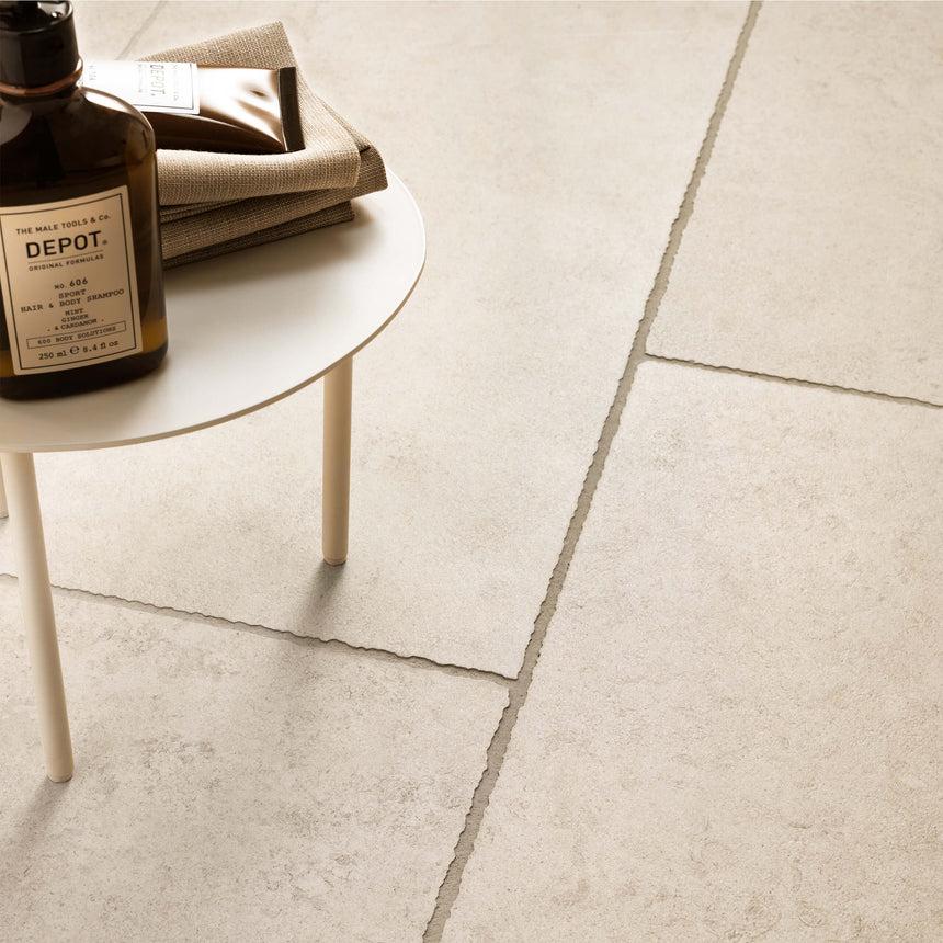 Lims Tumbled 750x375 Matt Ivory Stone Look Tiles Tilemall