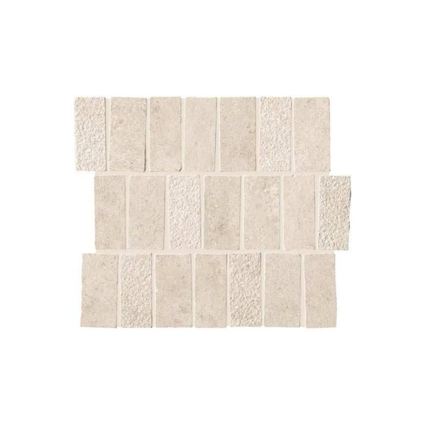 Lims Spritz Mosaic 290x323 Ivory Stone Look Tiles Tilemall Default Title