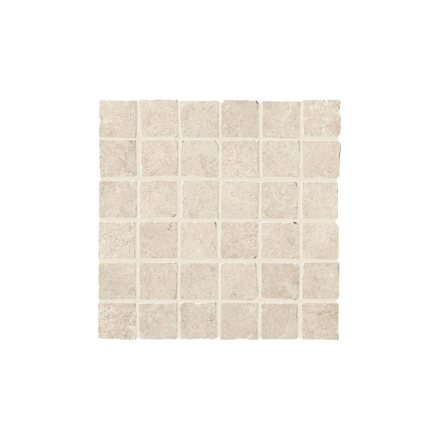Lims Tumbled Mosaic 300x300 Ivory Stone Look Tiles Tilemall Default Title