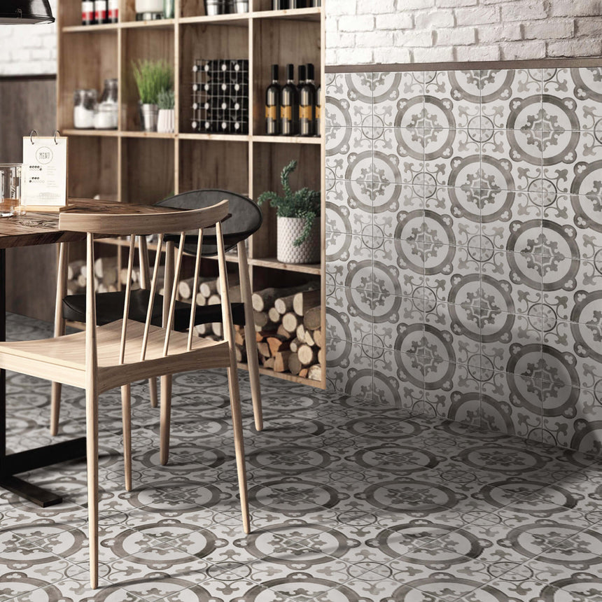 Picasso 200x200 Matt PCS780 Encaustic Look Tiles Tilemall