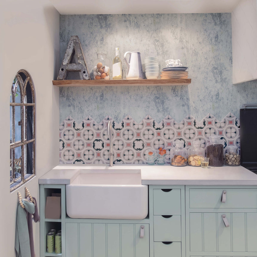 Picasso 200x200 Matt PCS782 Encaustic Look Tiles Tilemall
