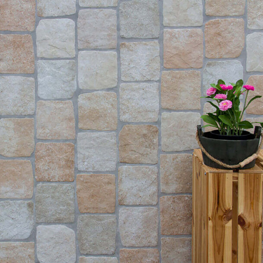 Country Matt 150x150 Beige Stone Look Tiles Tilemall