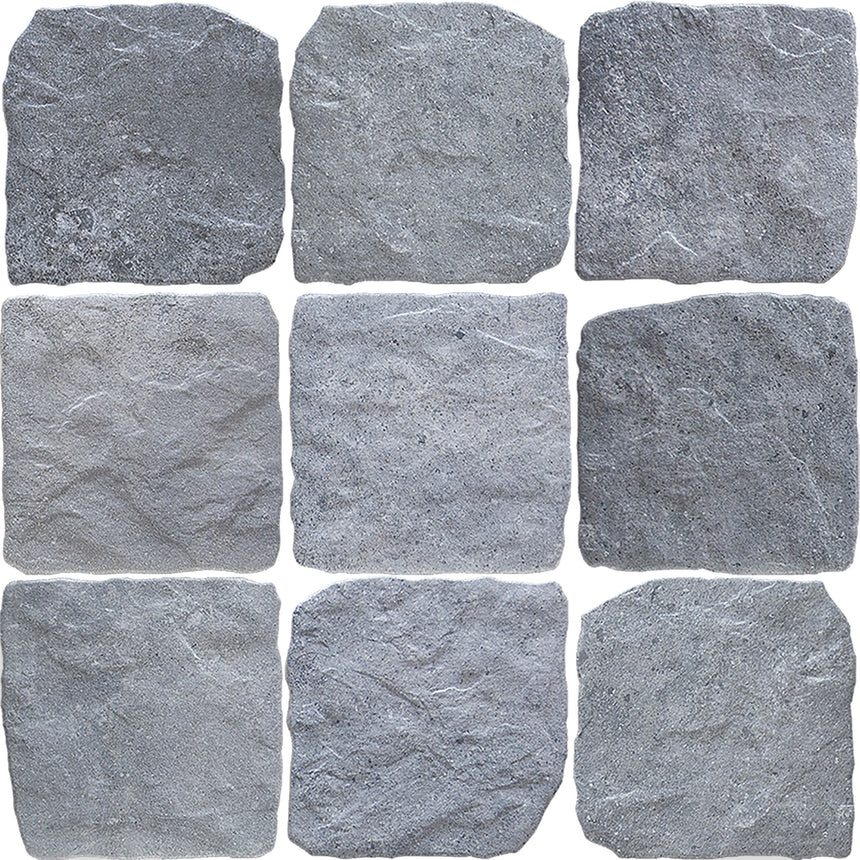 Country Matt 150x150 Perla Light Grey Stone Look Tiles Tilemall