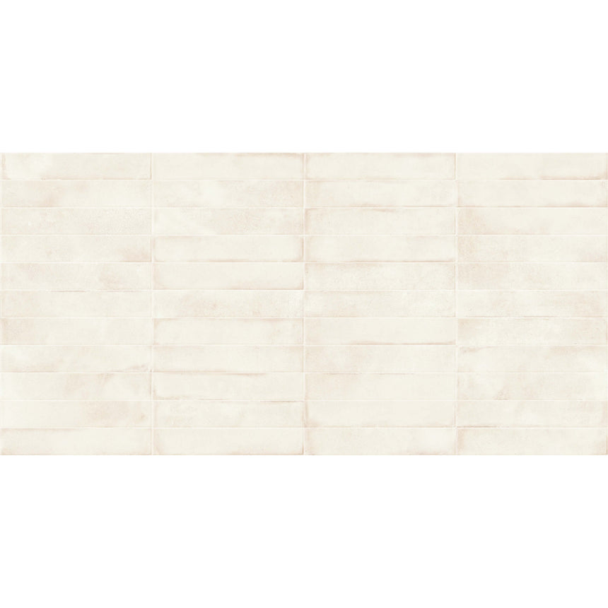 Amuri Matt 53x300 Avorio White Sample Sample GNS Ceramics