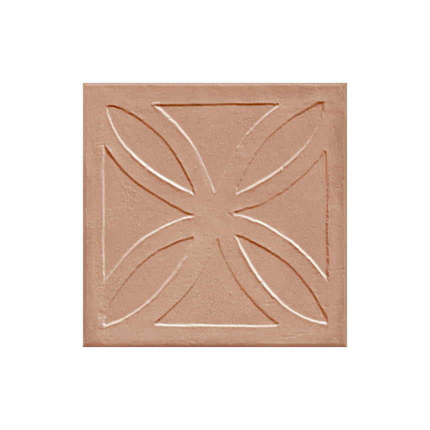 Amuri Decor 3D Matt 200x200 Cotto Terracotta Sample Sample GNS Ceramics