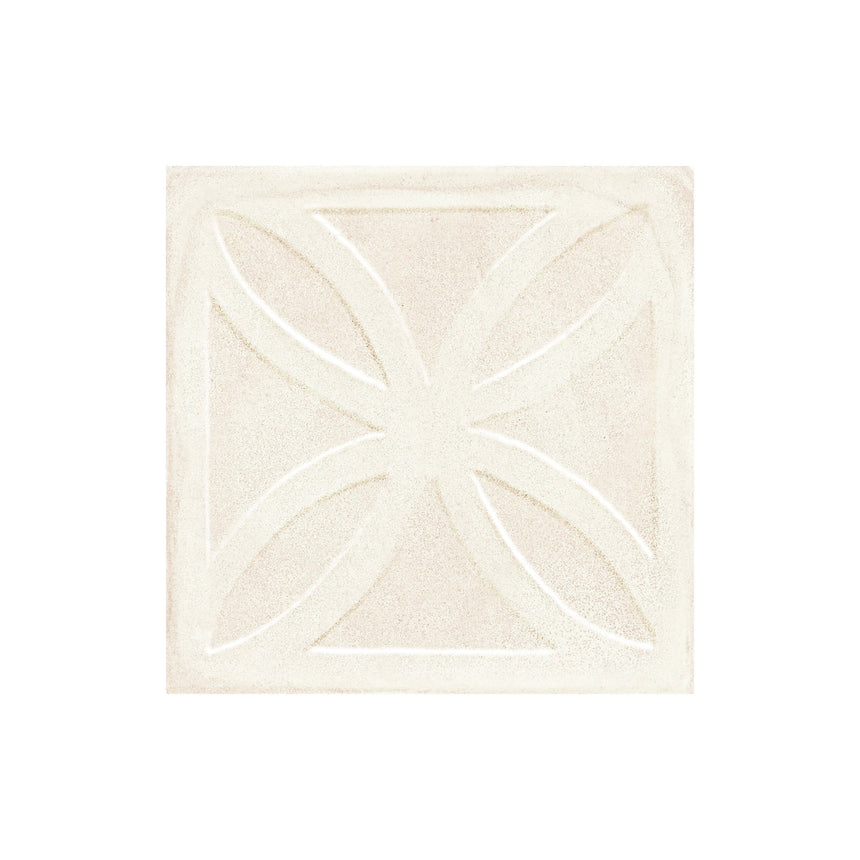 Amuri Decor 3D Matt 200x200 Avorio White Sample Sample GNS Ceramics