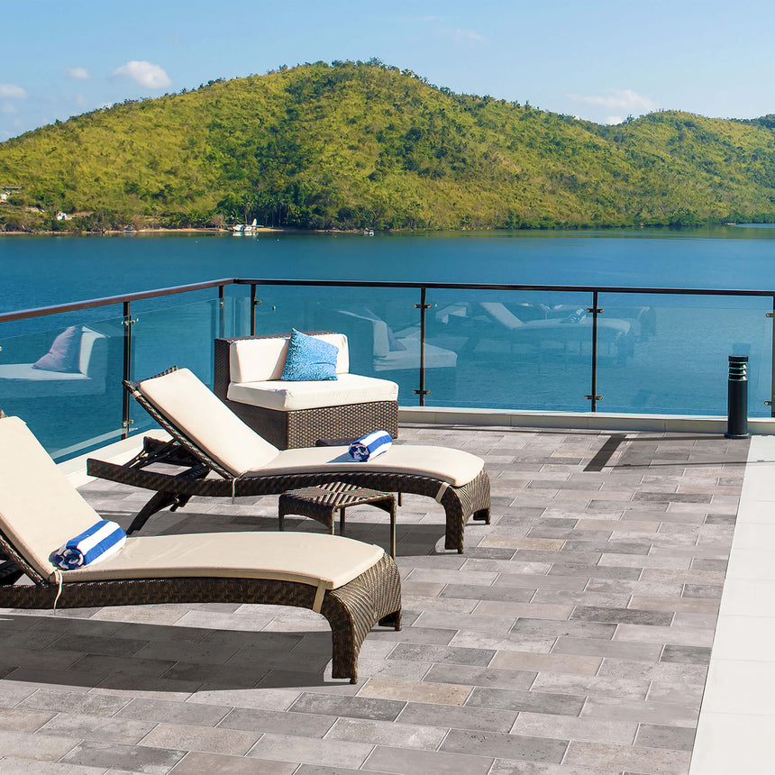 Chianti Matt 125x250 Grigio Grey Stone Look Tiles Tilemall