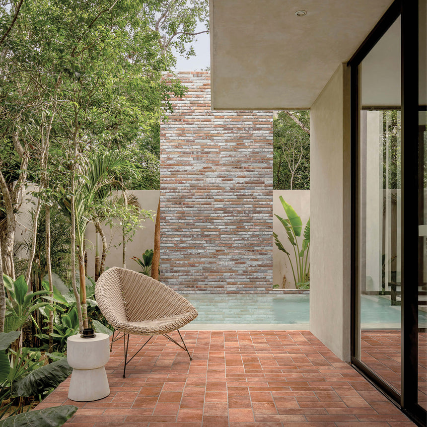 Chianti Matt 125x250 Rosso Terracotta Stone Look Tiles Tilemall