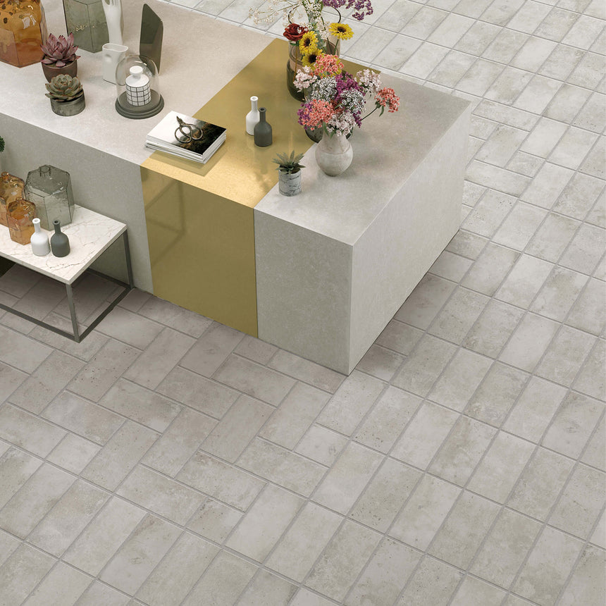 Chianti Matt 125x250 Bianco White Stone Look Tiles Tilemall