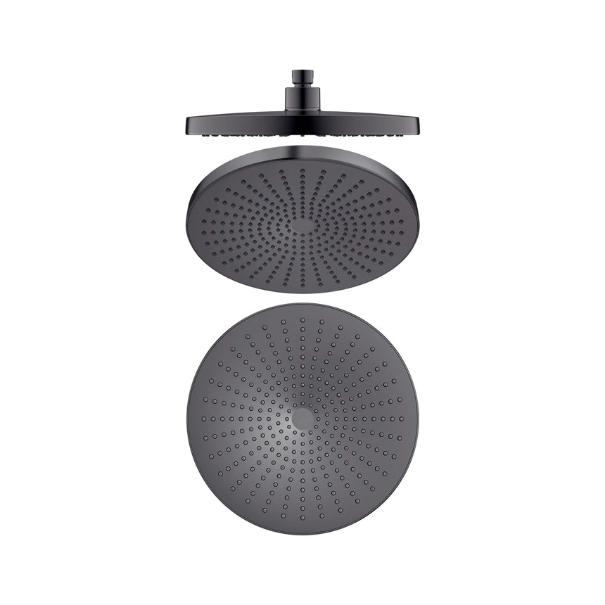 Nero Opal 250mm Shower Head Gun Metal Shower Nero Default Title
