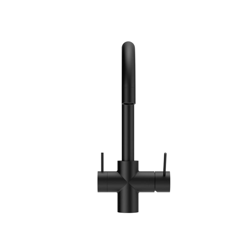 Nero Mecca 3 Way Filtered Mixer Tap Matte Black Tapware Nero