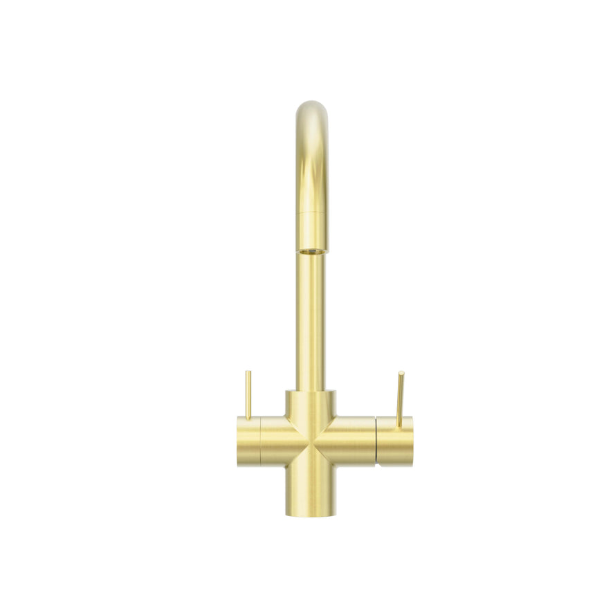 Nero Mecca 3 Way Filtered Mixer Tap Brushed Gold Tapware Nero Default Title