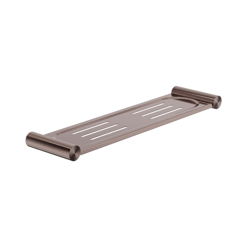 Nero New Mecca Metal Shower Shelf Brushed Bronze Bathroom Accessories Nero Default Title