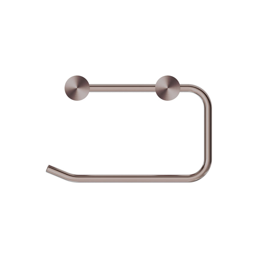 Nero New Mecca Toilet Roll Holder Brushed Bronze Bathroom Accessories Nero