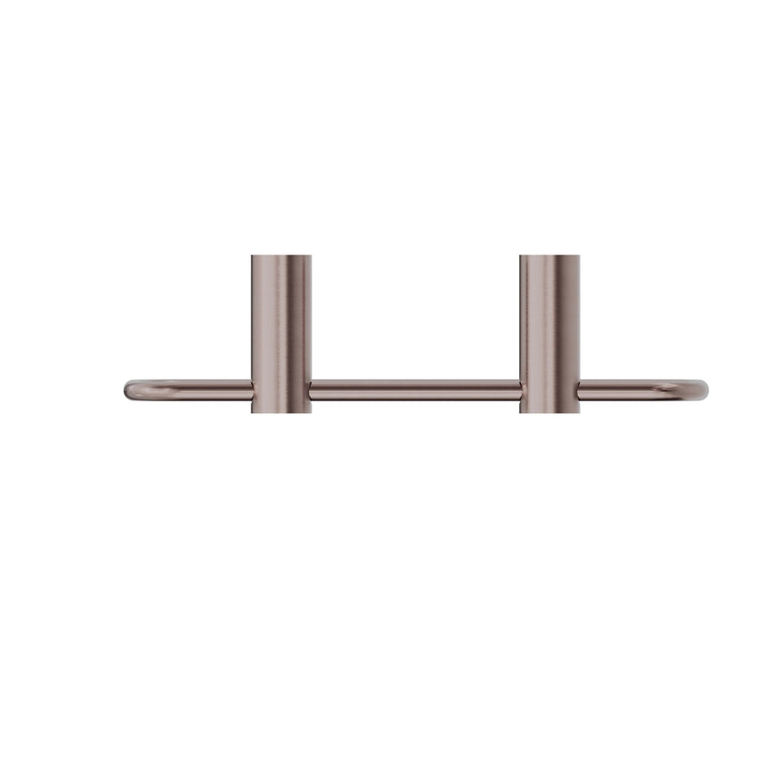 Nero New Mecca Towel Ring Brushed Bronze Bathroom Accessories Nero