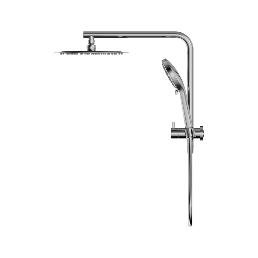 Nero Mecca 2 In 1 Twin Shower Chrome Bathroom Accessories Nero