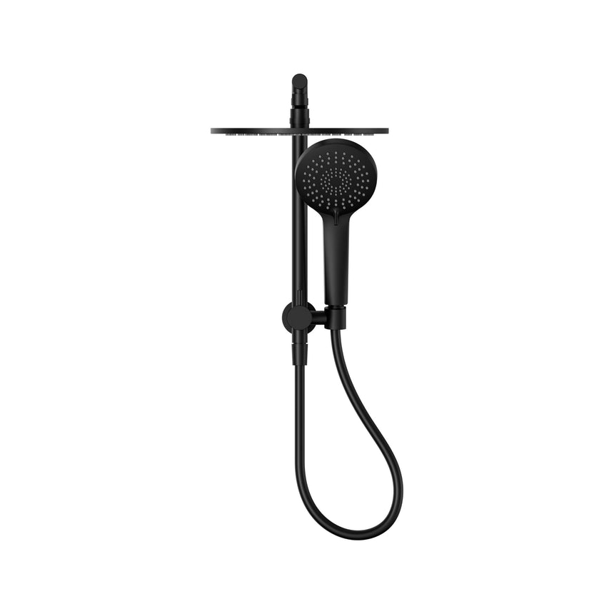 Nero Mecca 2 In 1 Twin Shower Matte Black Bathroom Accessories Nero