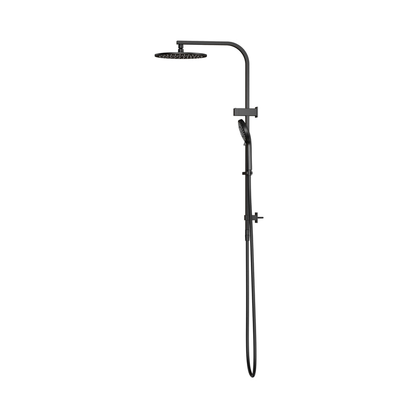 Nero Bianca Twin Shower Matte Black Shower Nero