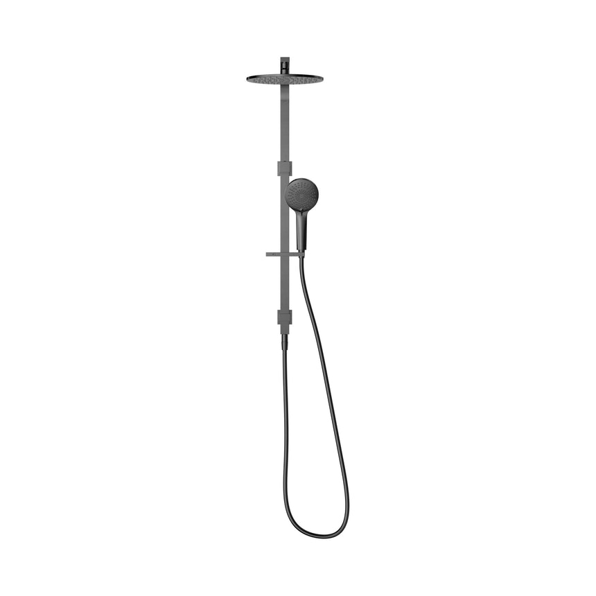 Nero Bianca Twin Shower Gun Metal Shower Nero