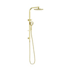 Nero Bianca Twin Shower Brushed Gold