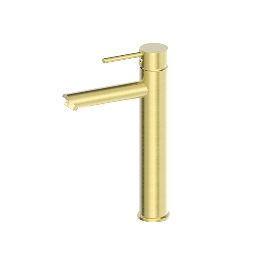 Nero Dolce Tall Basin Mixer Brushed Gold Tapware Nero Default Title
