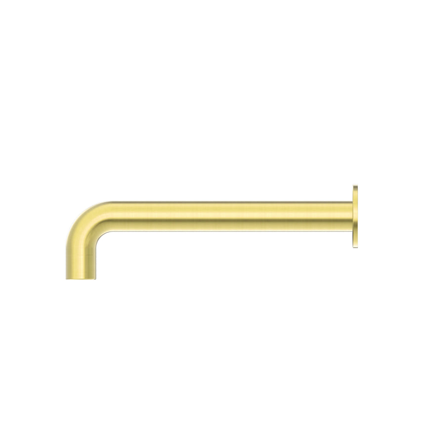 Nero Dolce Basin/Bath Spout Only 215mm Brushed Gold Bath Spout Nero