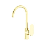 Nero Ecco Kitchen Mixer Brushed Gold