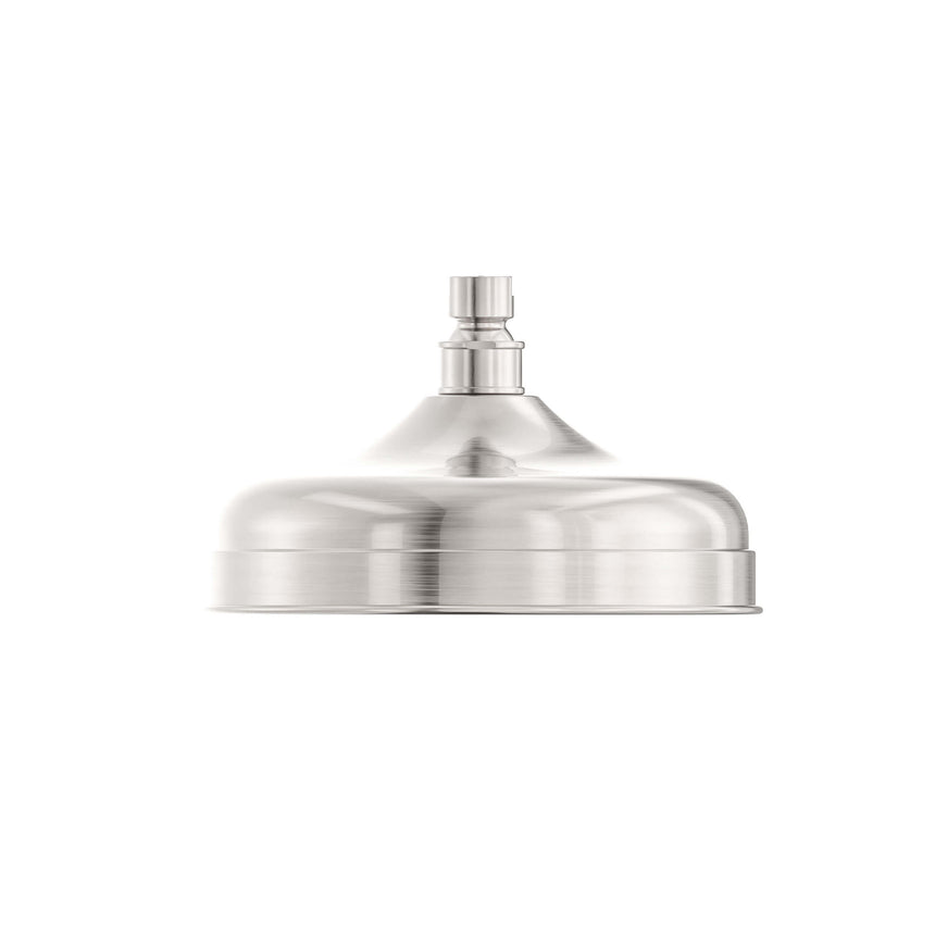 Nero York 200mm Shower Head Brushed Nickel Shower Nero
