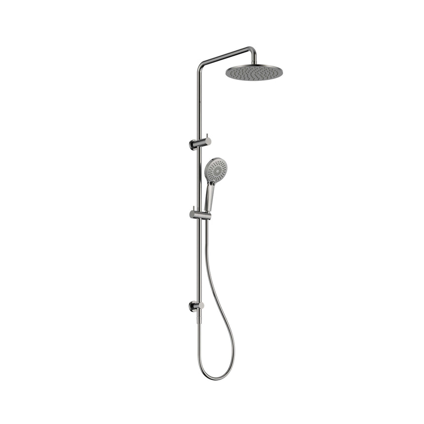 Nero Round Twin Shower Chrome Shower Nero Default Title