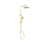 Nero Round Twin Shower Brushed Gold