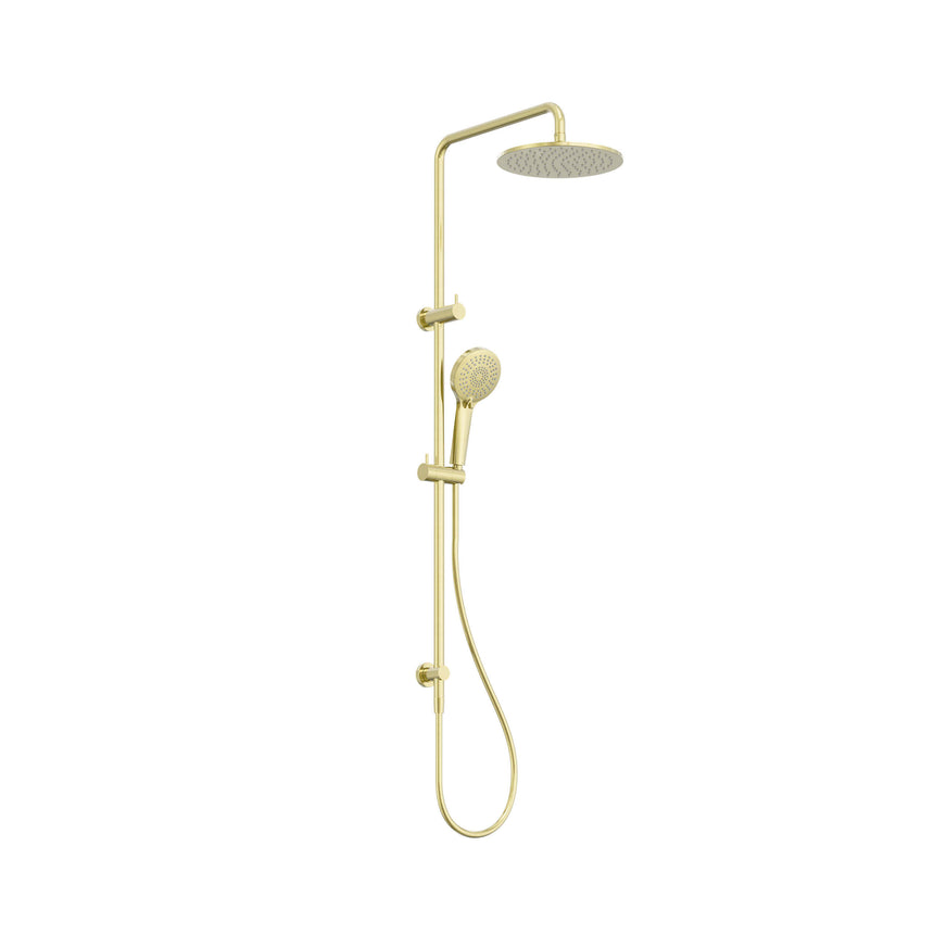 Nero Round Twin Shower Brushed Gold Shower Nero Default Title