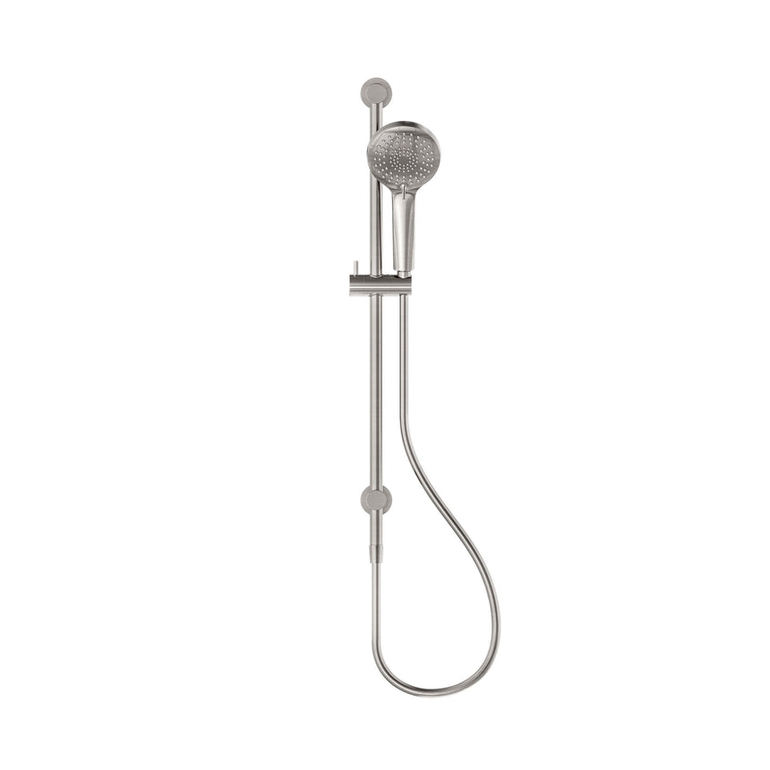 Nero 3 Function Shower Rail Brushed Nickel Shower Nero
