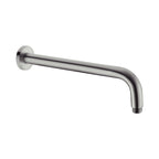 Nero Round Shower Arm 500mm Length Gun Metal