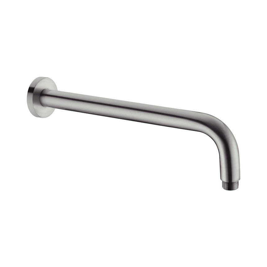 Nero Round Shower Arm 500mm Length Gun Metal Shower Nero Default Title