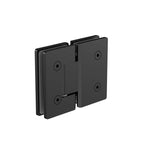 Nero 180 Degree Glass To Glass Shower Hinge 10mm Glass Matte Black